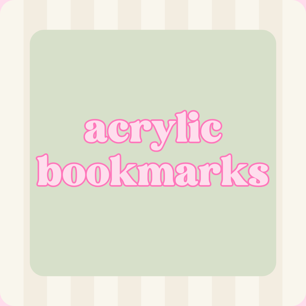 Acrylic Bookmarks