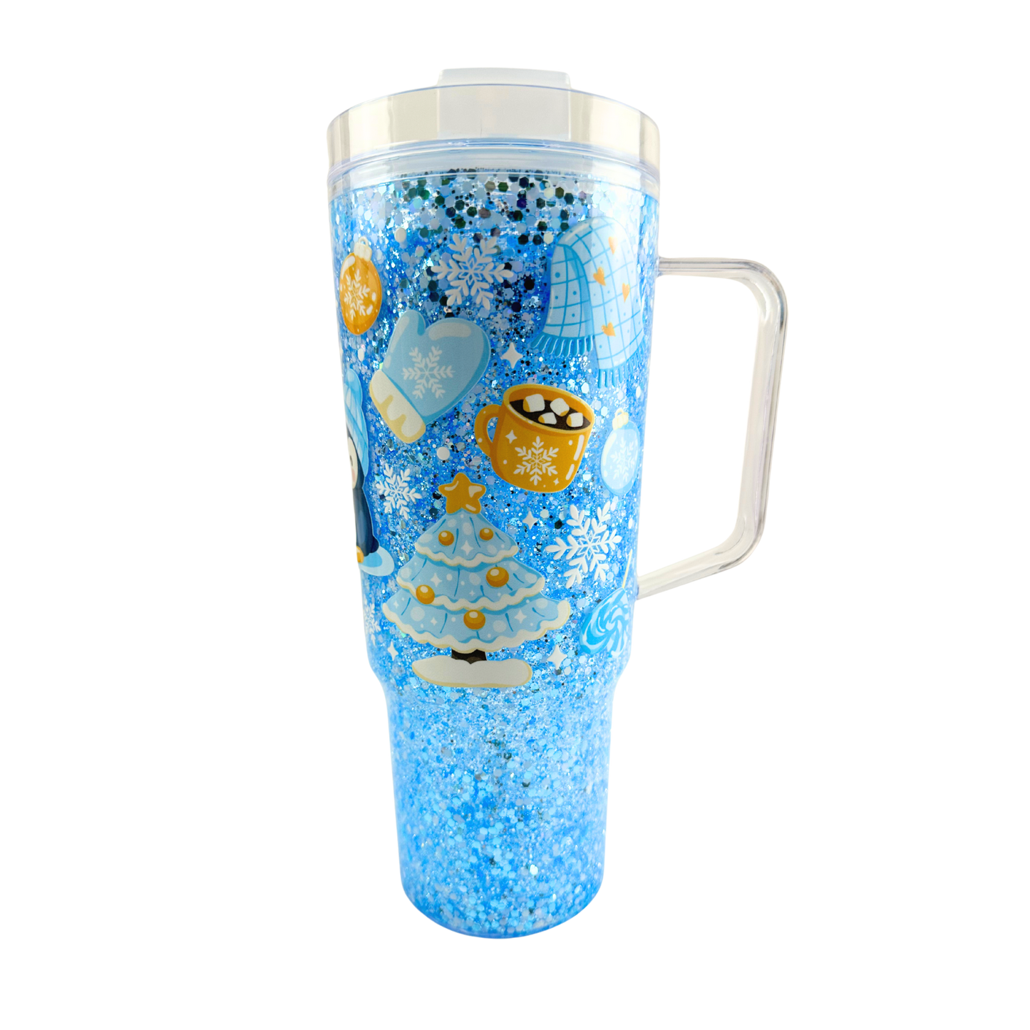 Snowy Friends Snowglobe Tumbler 40oz