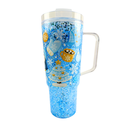 Snowy Friends Snowglobe Tumbler 40oz