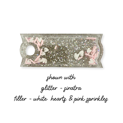 Rectangle Shaker Lid Topper