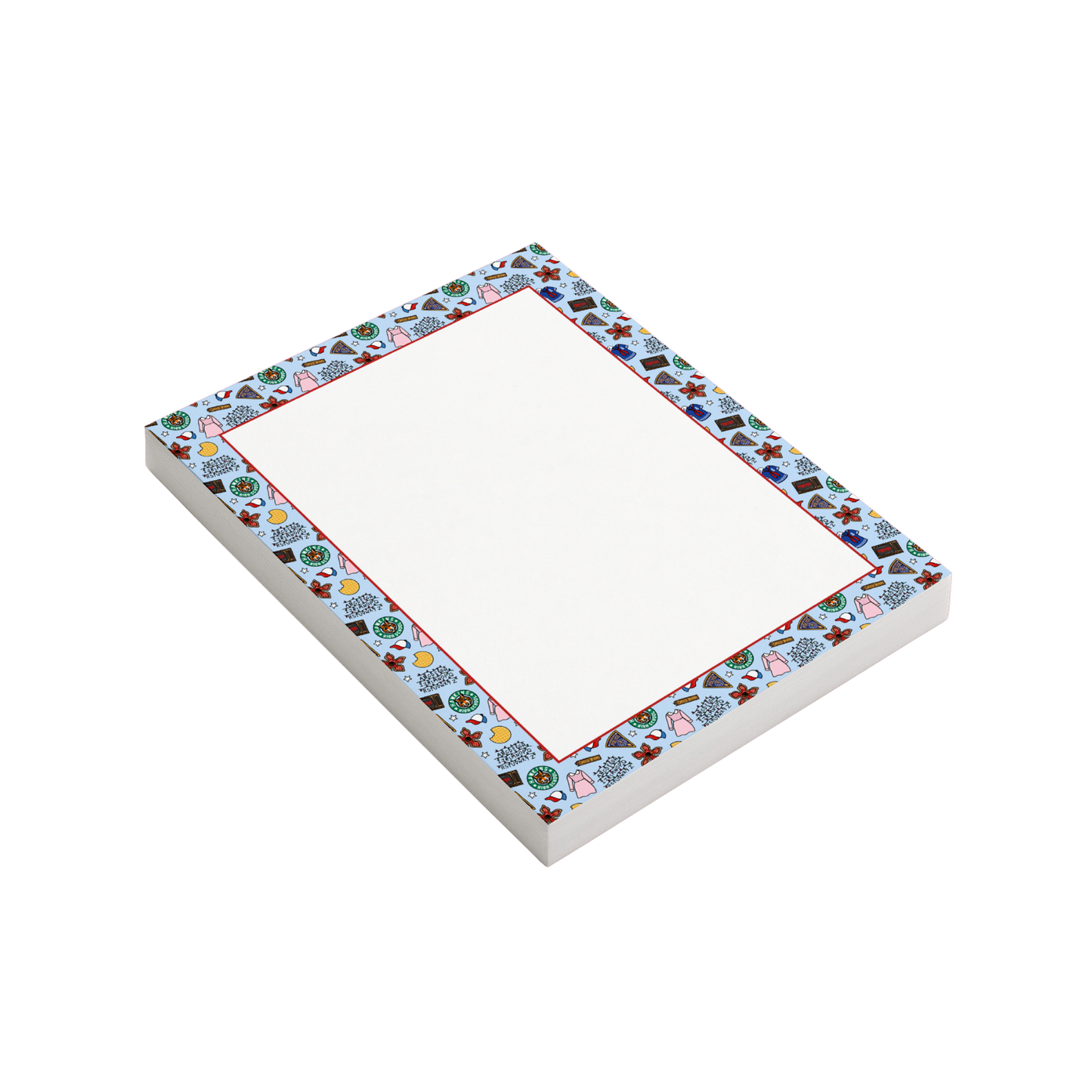 80s Sci-Fi Nostalgia Notepad