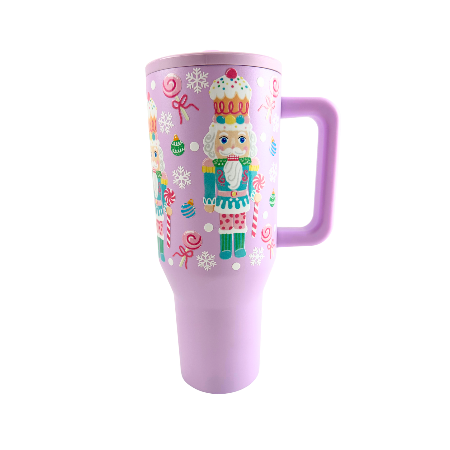 Pastel Nutcracker No Spill 40oz Tumbler