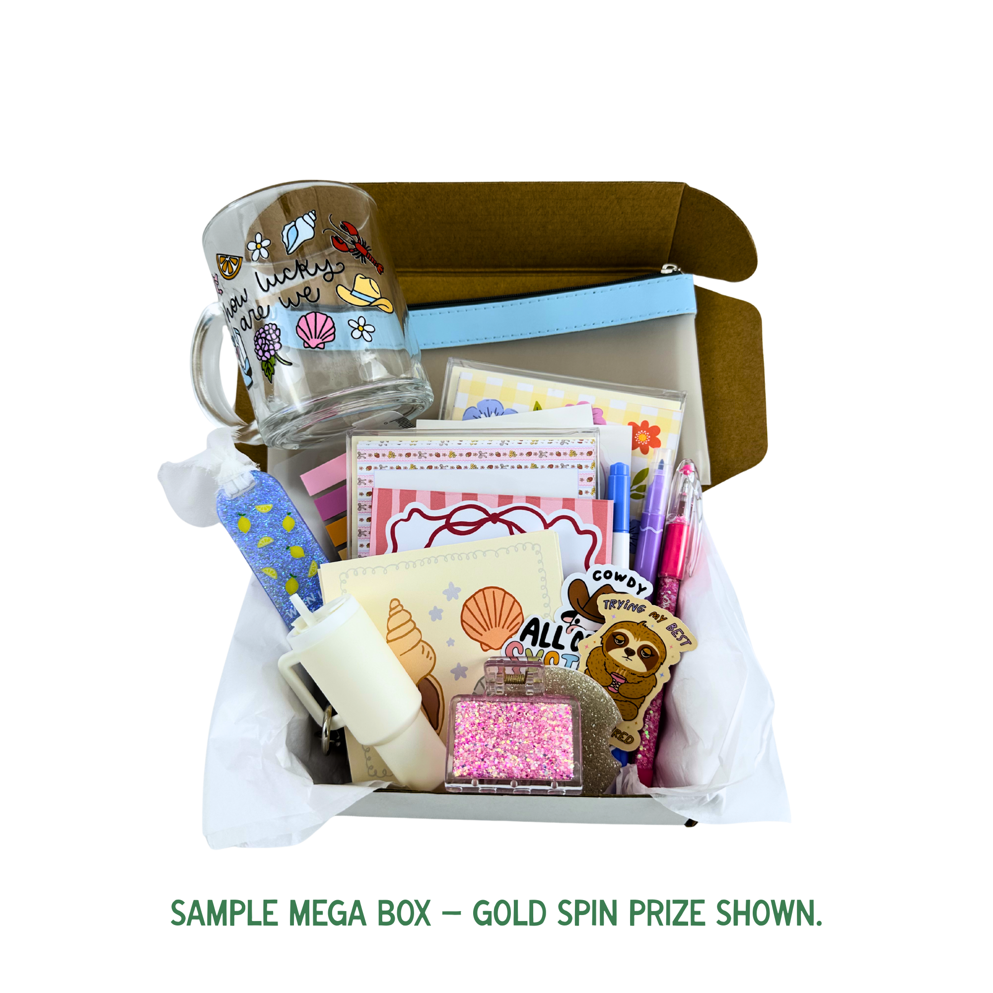 Mega Mystery Box | Ultimate Stationery Surprise Bundle | 15 Items + 2 ...