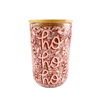 Ho Ho Ho 15oz Glass Mug