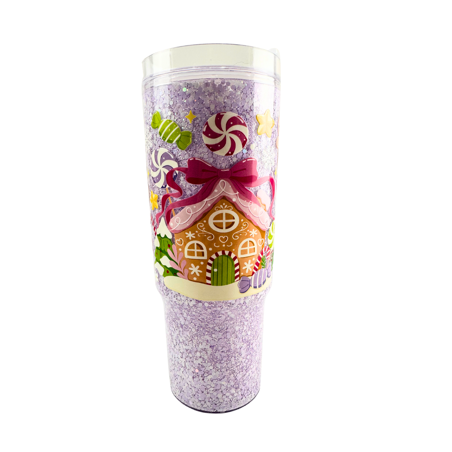 Pastel Treats Snowglobe Tumbler 40oz