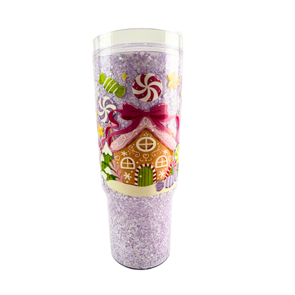Pastel Treats Snowglobe Tumbler 40oz