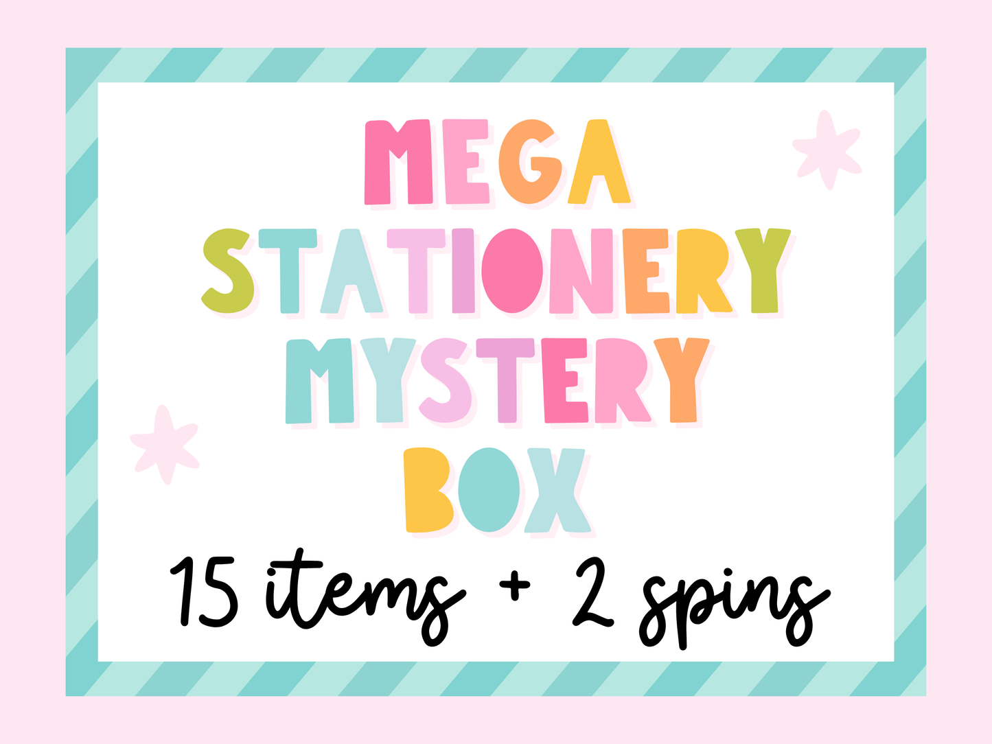 Mega Stationery Mystery Box
