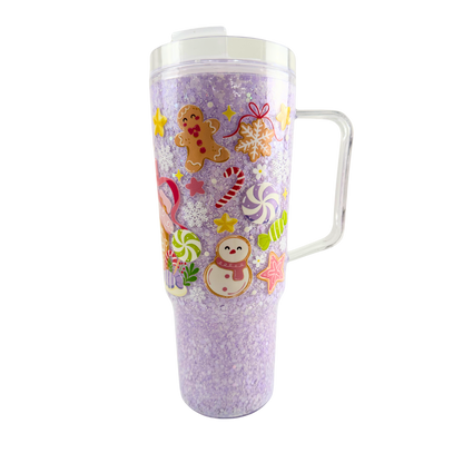 Pastel Treats Snowglobe Tumbler 40oz
