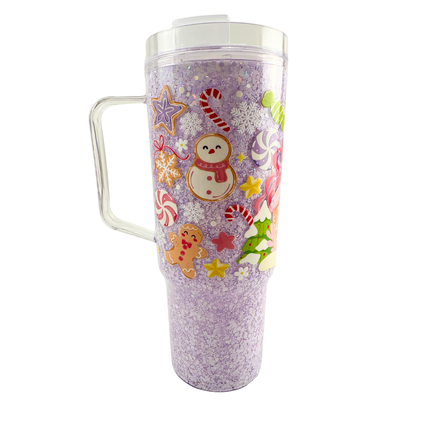 Pastel Treats Snowglobe Tumbler 40oz