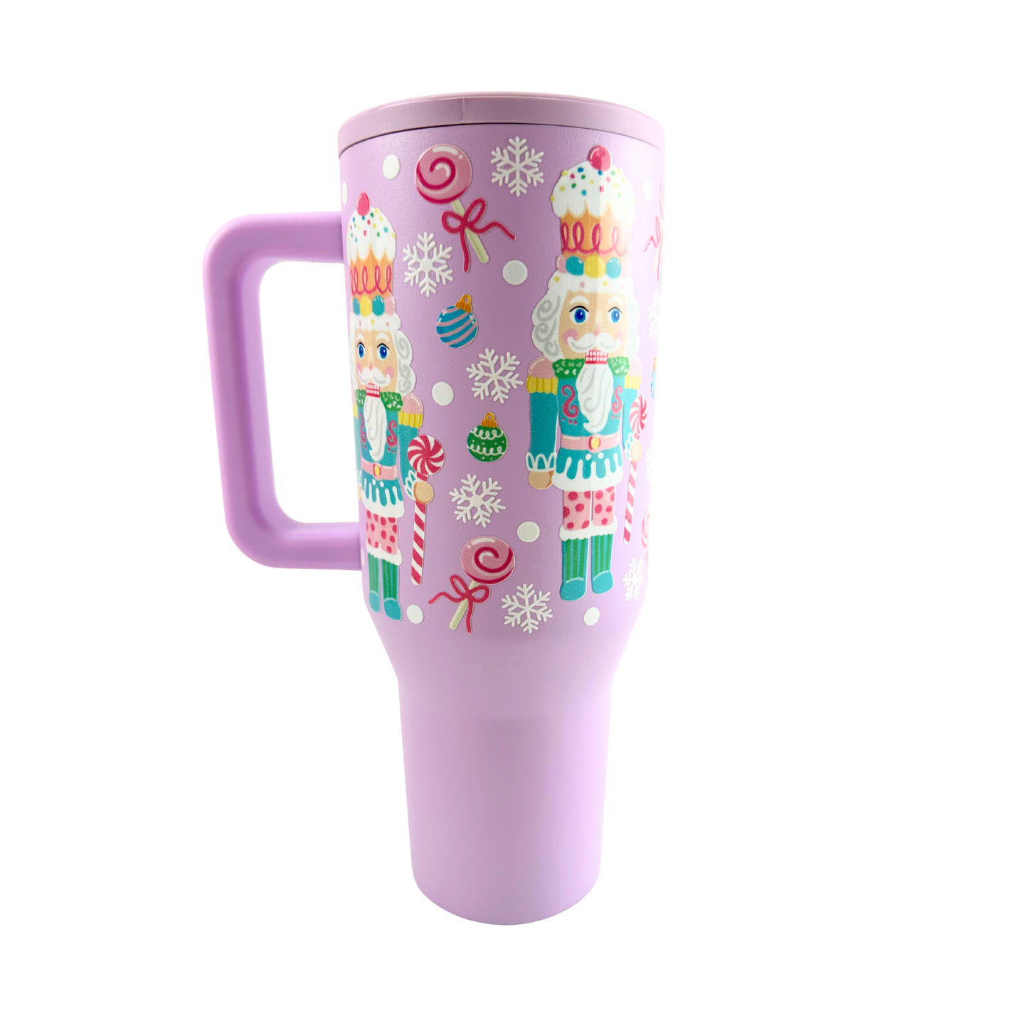 Pastel Nutcracker No Spill 40oz Tumbler