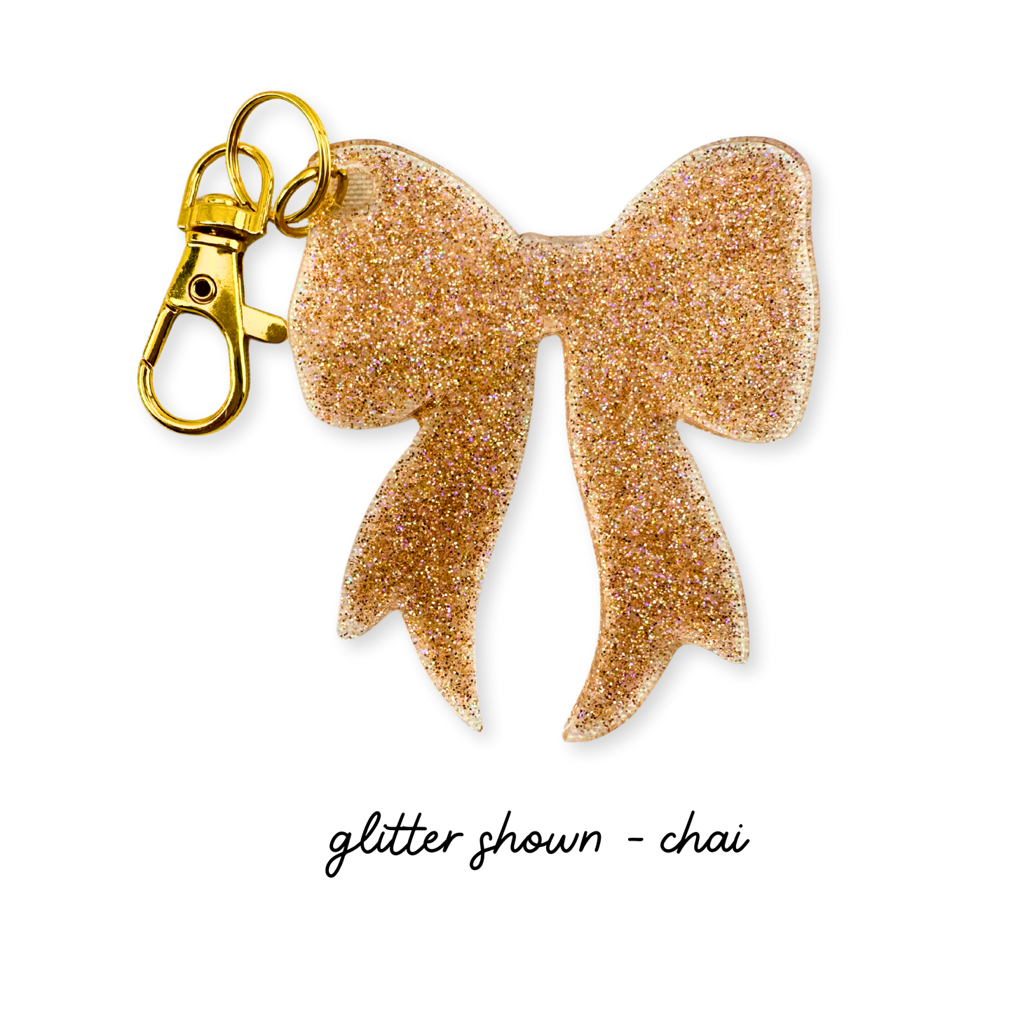 Coquette Bow Keychain