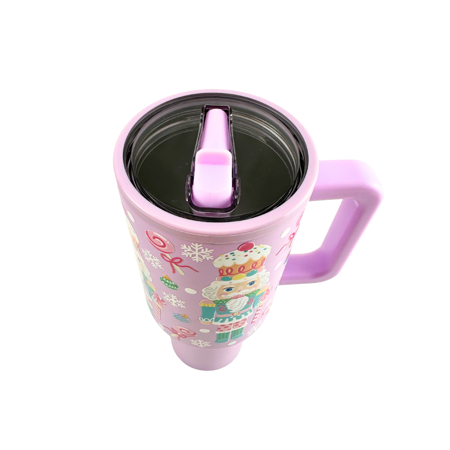 Pastel Nutcracker No Spill 40oz Tumbler