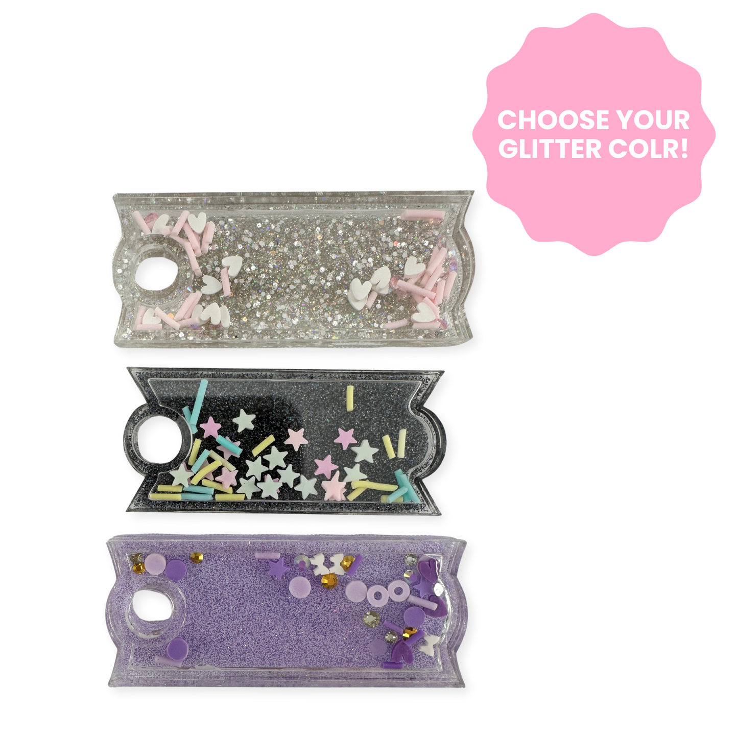 Rectangle Shaker Lid Topper