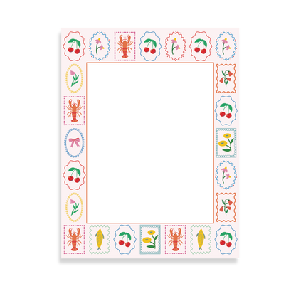 Italian Summer Stamps Notepad