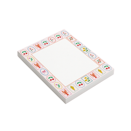 Italian Summer Stamps Notepad