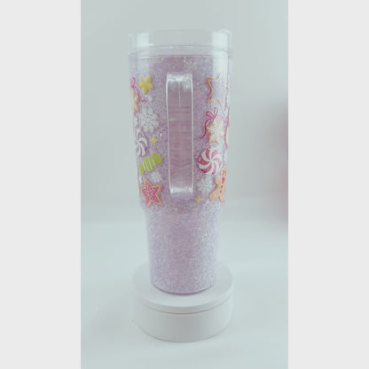 Pastel Treats Snowglobe Tumbler 40oz